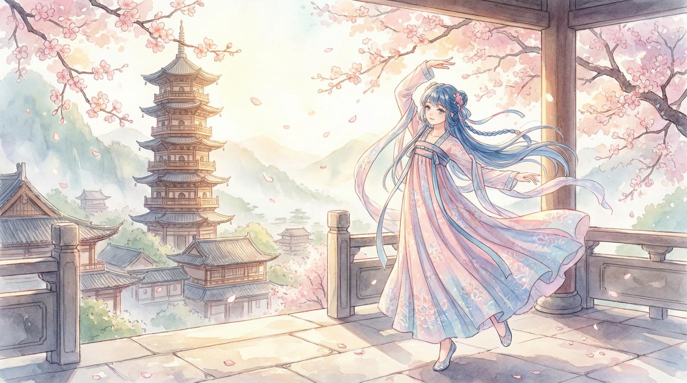 看片古风汉服舞蹈视频